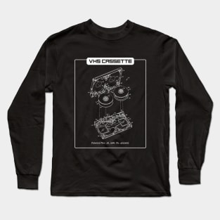 VHS Cassette Long Sleeve T-Shirt